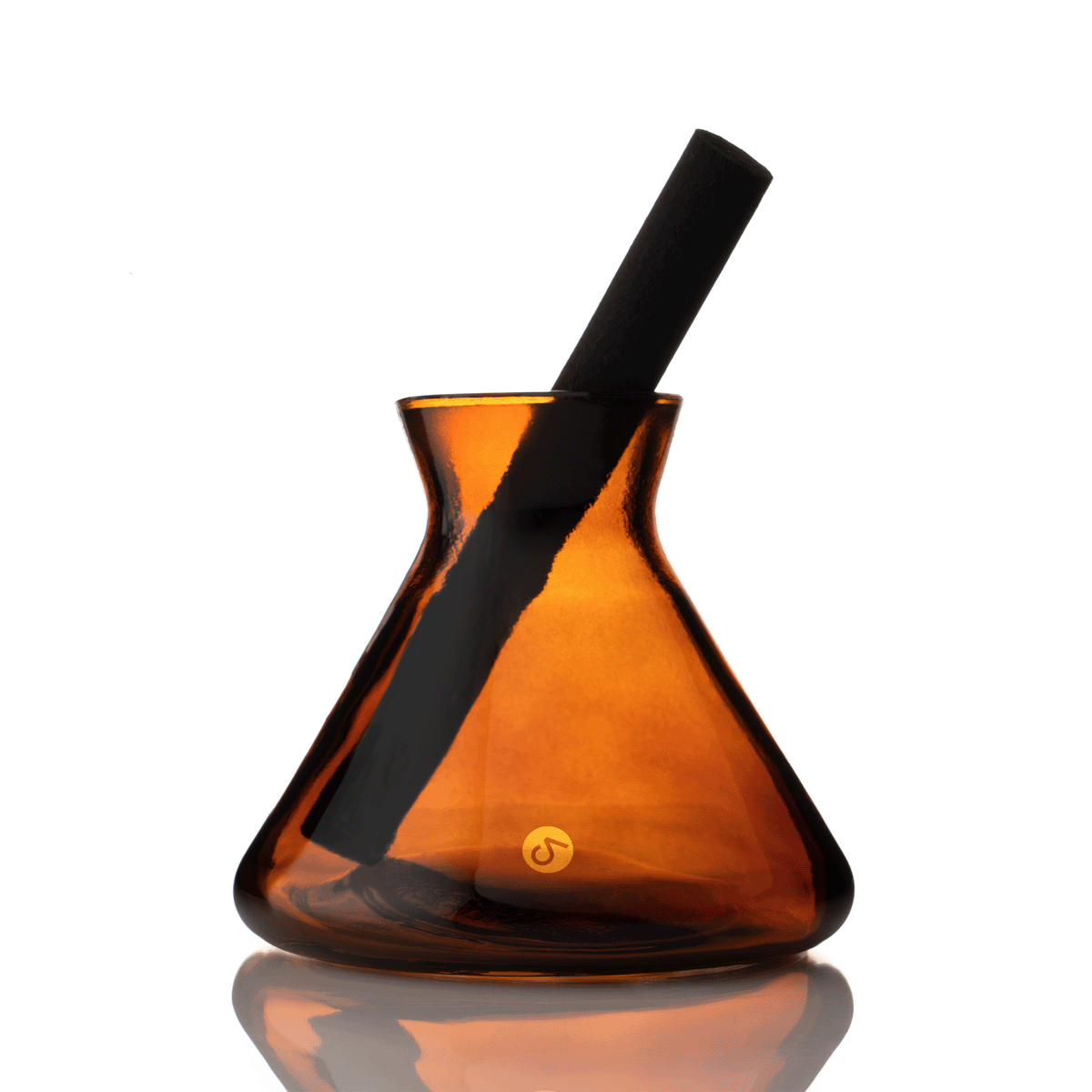 Glass Beaker Reed Diffuser with Jumbo Fiber Reed Stick Candle By Design